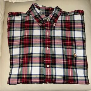 Ralph Lauren Red and Black Plaid Shirt